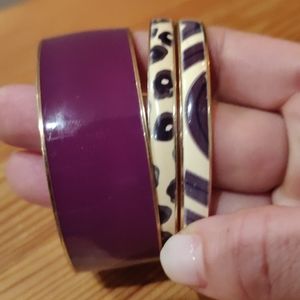 J. Crew bangle bracelets